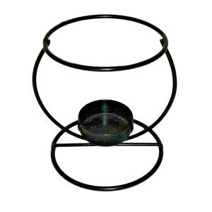 Metal Candle Holder Stand Tealight Votive Candles Black Wire Minimalist Design